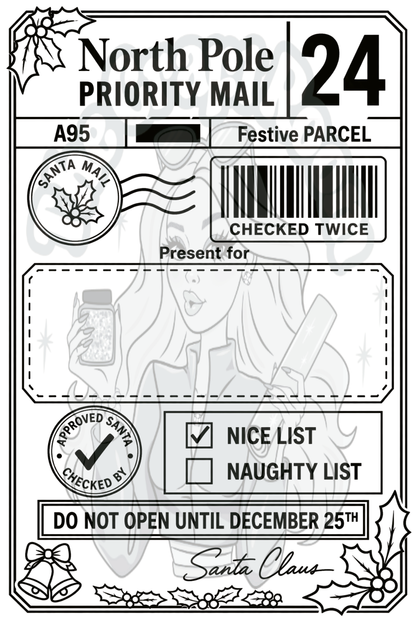 Christmas Delivery Labels