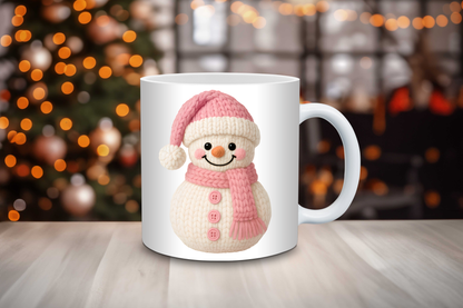 Crochet Characters Christmas Mug