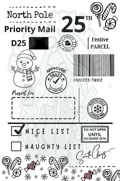 Christmas Delivery Labels