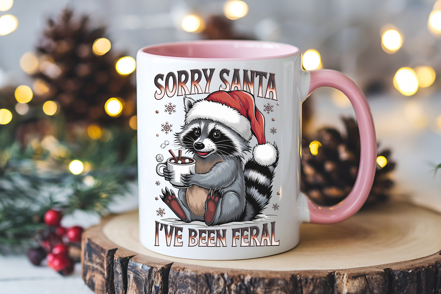 Sorry Santa Mug