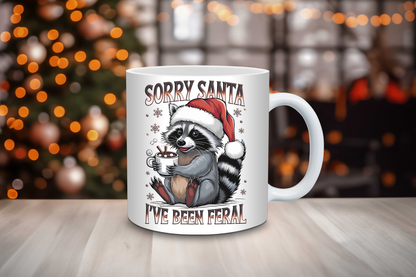 Sorry Santa Mug