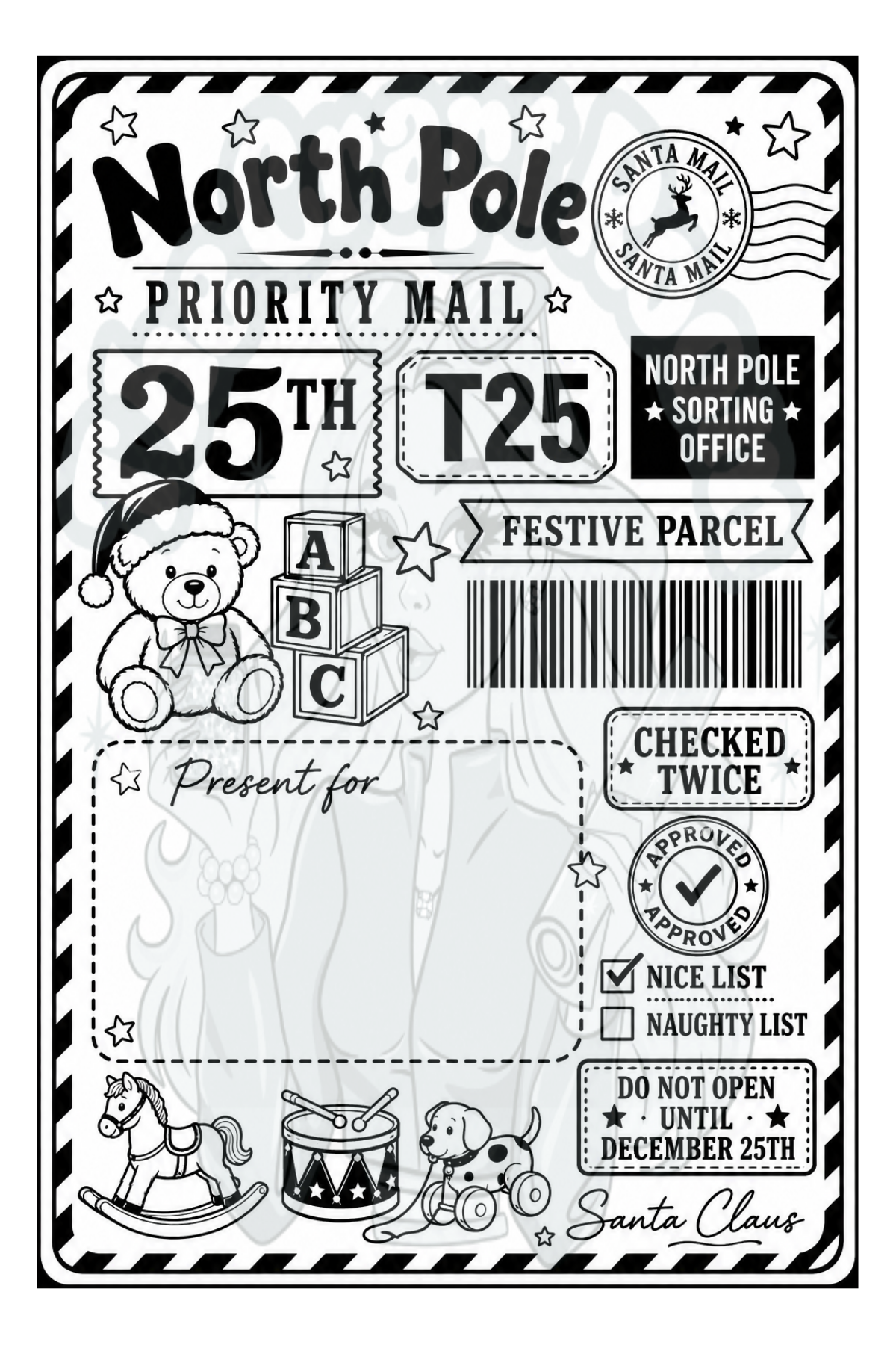 Christmas Delivery Labels