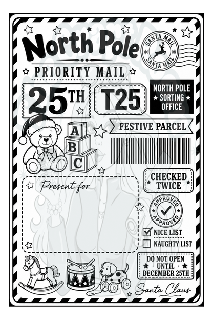 Christmas Delivery Labels