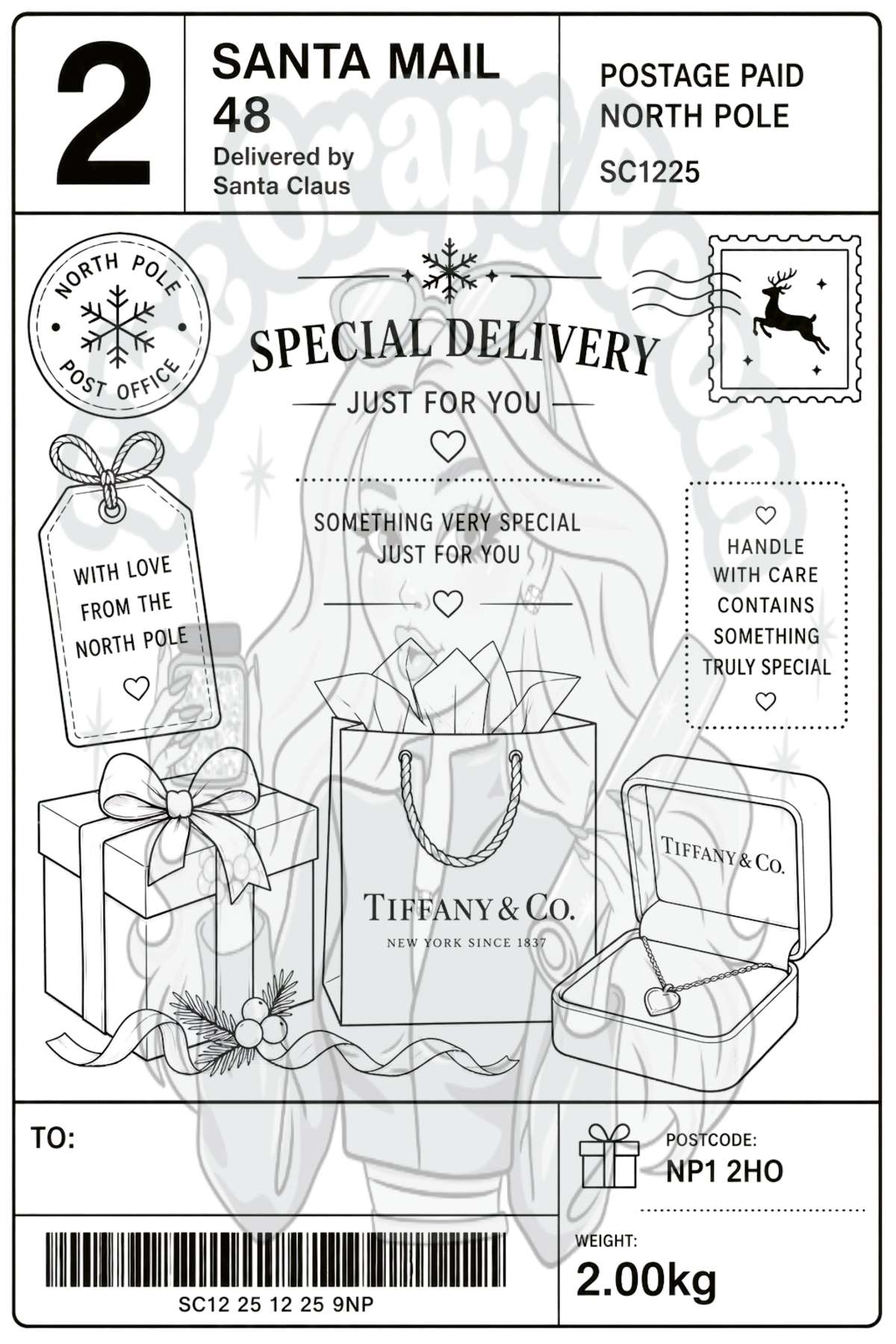 Christmas Delivery Labels