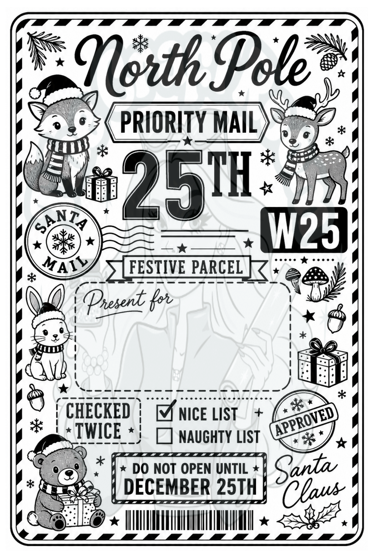 Christmas Delivery Labels