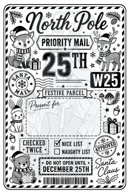 Christmas Delivery Labels