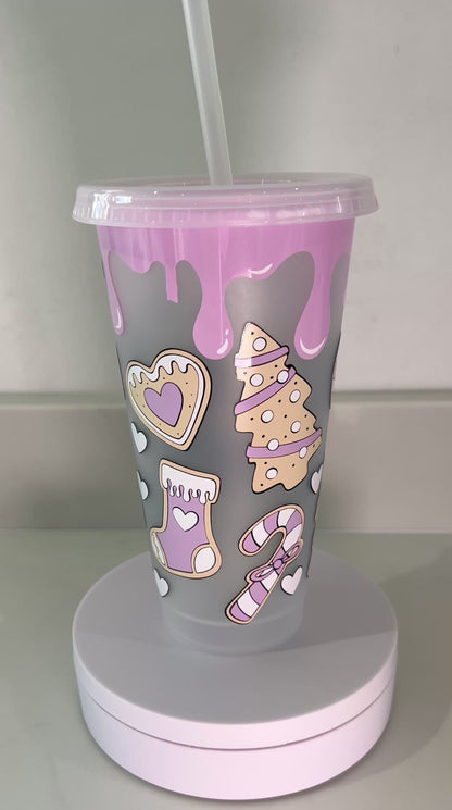 Gingerbread Cookies Cold Cup