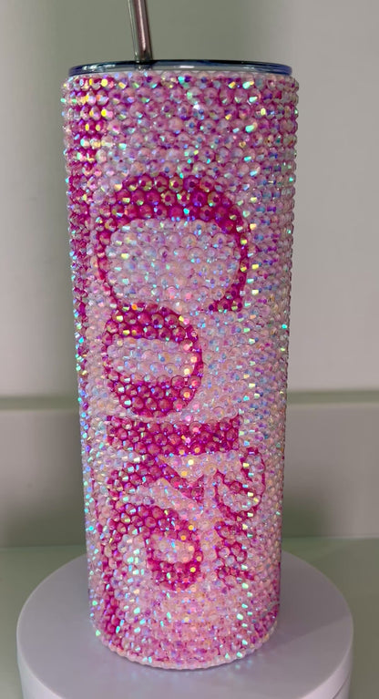 Pink Sparkly 20oz Can