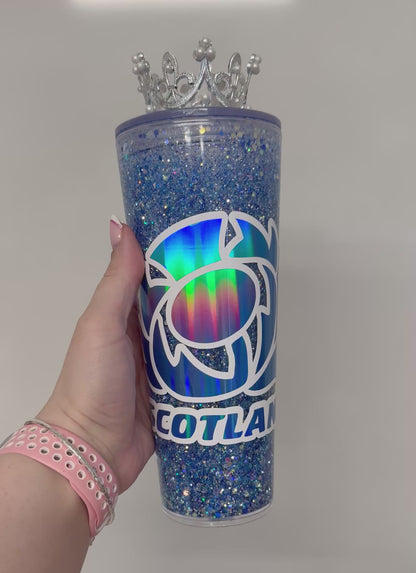 24oz Scotland Snowglobe Tumbler