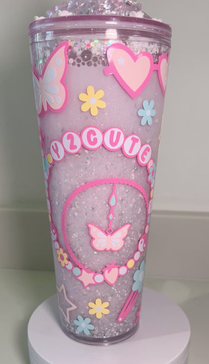 Y2Cute Snowglobe Tumbler