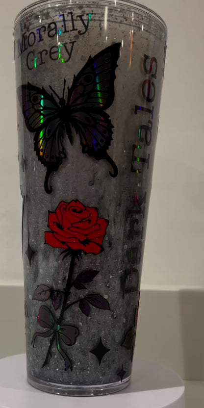 Dark Romance Snowglobe Tumbler